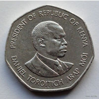 Кения 5 шиллингов, 1985