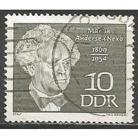 ГДР. Мартин Андерсен. Датский писатель. 1969г. Mi#1440.
