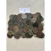 Мелочь Речи Посполитой периода 20-40 годов 60 штук.