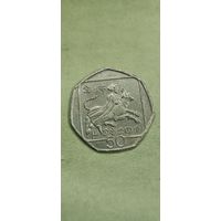 Кипр 50 цент 1993