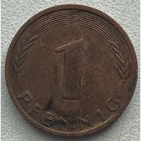Германия 1 пфенниг 1975 г. G