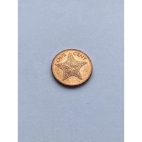 1 цент 1998 г., Багамские острова