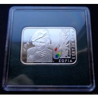 20 злотых 2011 Польша! Художники Польши 19-20 века София Стриженска! Серебро 925 пробы 28,28 грамм 0,841 унция! ОБМЕН!