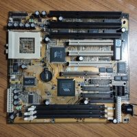 Старая ретро материнка CHIANTECH 5AGM2-H супер сокет 7.