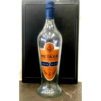 Бутылка * Коньяк * METAXA * МЕТАКСА * Греция * 0.7 литра * Высота 33.5 см * Ширина 9.5 см