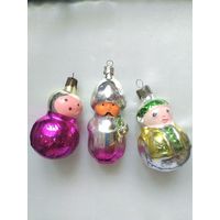 Лот ёлочных игрушек СССР.Цена за лот.