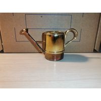 Металлическая лейка-миниатюра, высота 5 см., тяжёлый металл.