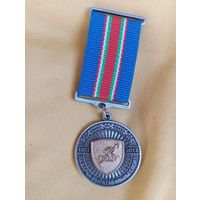 Медаль 80-летие пожарно-спасательного спорта в Беларуси