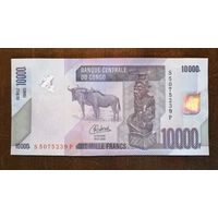 Конго ДР 10000 франков 2022 г., P:103