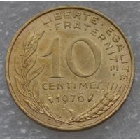 Франция, 10 сантимов 1976 г.