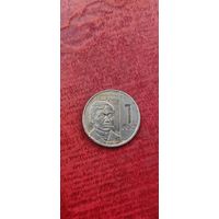 Филиппины 1 писо 2018