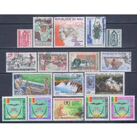 [2758] Мали. 17 гашеных марок.