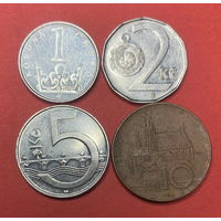 Чехия 4 монеты