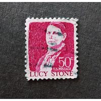 Марка США 1968 год Люси Стоун