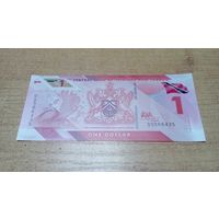 1 доллар 2020 года Тринидада и Тобаго пластик **566435