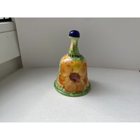 Колокольчик сувенирный, керамика.