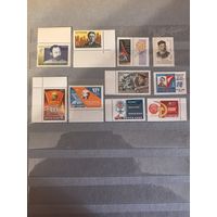 Лот чистых марок СССР 1962 год