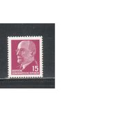 ГДР-1961(Мих.847 Z) **   , Стандарт , Ульбрихт, Wz 1,