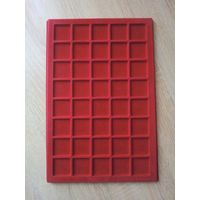 Планшет для монет на 40 ячеек 35 х 35 мм