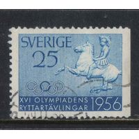 Швеция 1956 ХХ Летние олимпийские игры Конный спорт Стокгольм #414Dr