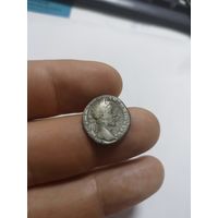 20 Римская империя Коммод 177-192 г н.э. денарий серебро красивый