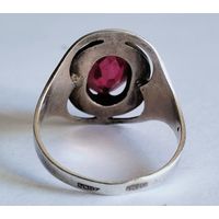 Серебрянное кольцо 875 пробы