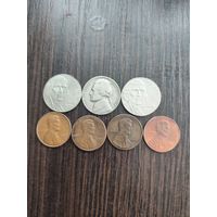 Лот Американских монет