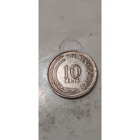 Сингапур 10 центс 1971