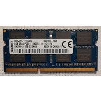 Оперативная память Kingston DDR3L-1600 (PC3L-12800) 8Гб, б/у.