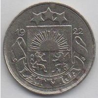 10 сантимов 1922. Латвия