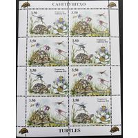 Таджикистан 2016  .Фауна. черепахи. Малый лист