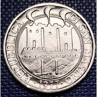 Сан-Марино 1 лира 1977 г. Экология.