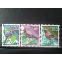 Япония, 1998. Стандарт. Птицы, полная серия. Mi-3,6 евро гаш.