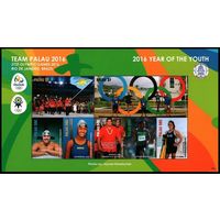 2016 Палау 3934-3940 Олимпийские игры 2016 года в Рио-де-Жанейро 9,00 евро