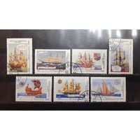 Мадагаскар. 1991 год. Флот. Парусники (924)