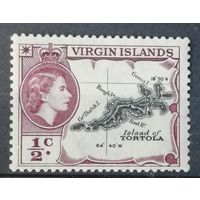 Британские Виргинские острова 1956г.