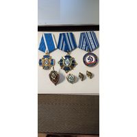 Комплект знаков "Динамо"