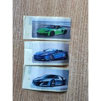 Наклейки авто AUTO от жвачки (не турбо) немного обрезан край наклейки