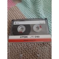 Кассета  TDK D90. Eurythmics