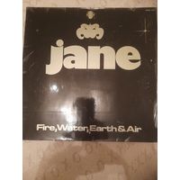 JANE  "FIRE,WATER,EARTH AND AIR" 1976  LP GATEFOLD, GERMANY BRAIN 1084 - ORIG - NM/EX