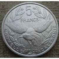 5 франков 2007 Новая Каледония