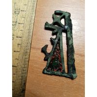 Старинная не определённая металлопластика