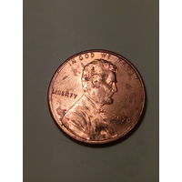 1 цент  США 2020 год