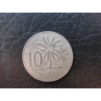 Нигерия. 10 кобо.1973. С 20 копеек. Распродажа коллекции. Смотрите другие лоты.