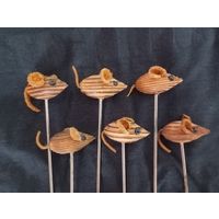 Шпажки для сыра с мышами, Германия