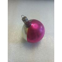 Елочная игрушка "Фонарик" (под реставрацию, СССР, конец 1970-ых - начало 1980-ых)