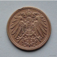 Германия 1 пфенниг, 1908 А