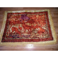 Ковёр настенный плюшевый Олени ср.20-го века.С рубля.