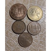 18 евроцентов. Сборный лот.