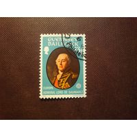 Великобритания 1980 г.Остров Гернси. Европа (C.E.P.T.) 1980 - Известные люди. Адмирал Джеймс Сомарез (1757–1836) ./33а/